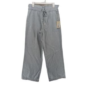 Universal Thread Wide Leg Jeans 2S Blue Light Wash High Rise Drawstring Everyday